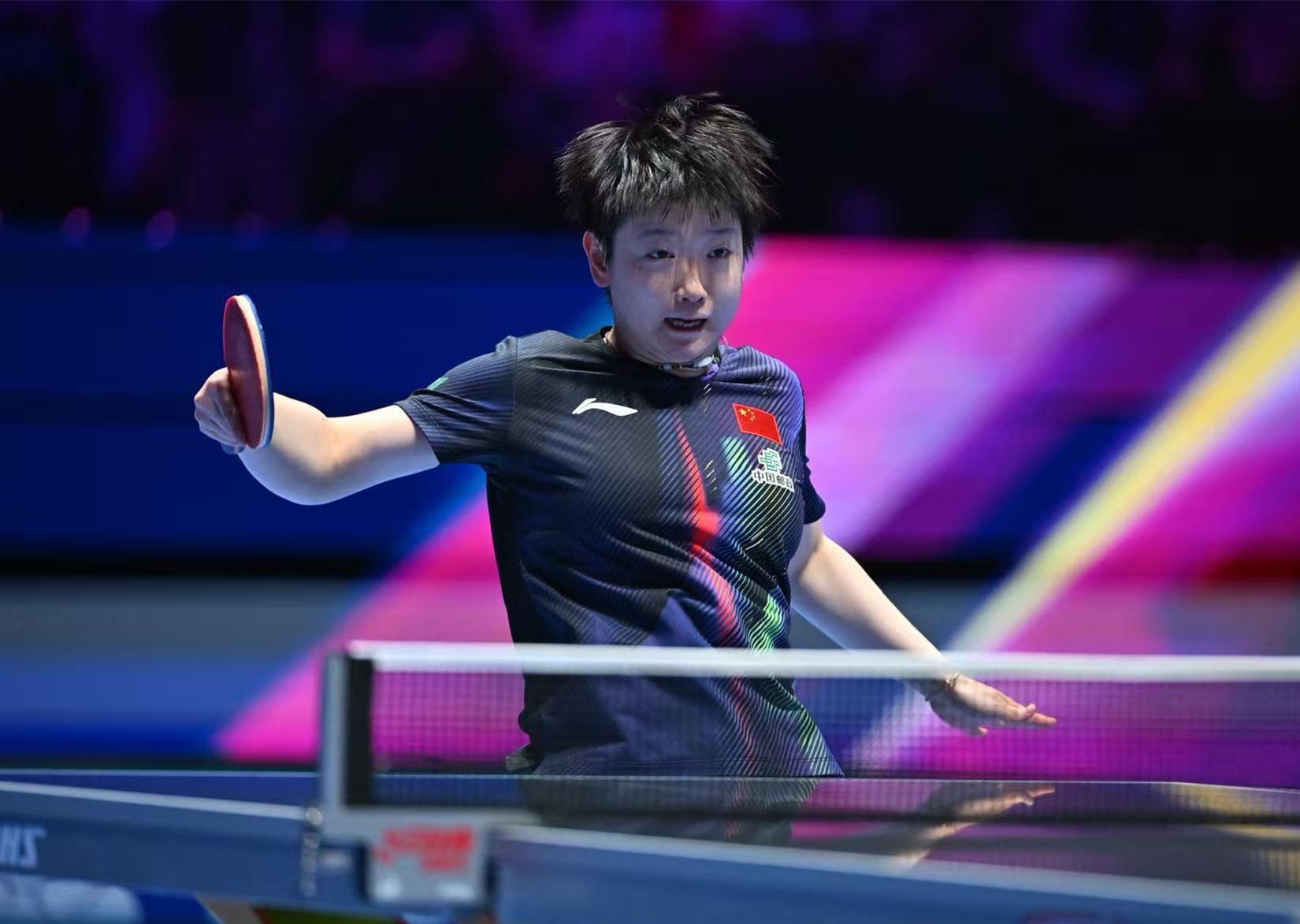 乐鱼体育app下载-4-0赢德国一姐！孙颖莎冲击三连冠：连续9次三大赛进决赛创神迹
